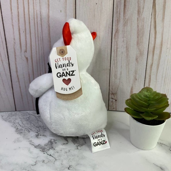 Ganz Spooky Ghost Devil Plush 7.25" Smiling Halloween Toy - Picture 3 of 5